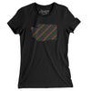 Washington Pride State Women's T-Shirt-Black-Allegiant Goods Co. Vintage Sports Apparel