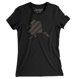 Alaska Pride State Women's T-Shirt-Allegiant Goods Co. Vintage Sports Apparel