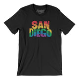 San Diego California Pride Men/Unisex T-Shirt-Allegiant Goods Co. Vintage Sports Apparel