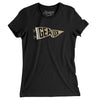 GEAUX Pennant Women's T-Shirt-Black-Allegiant Goods Co. Vintage Sports Apparel