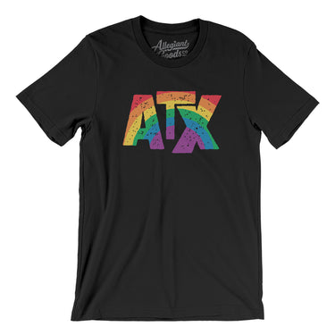 Austin Texas Pride Men/Unisex T-Shirt-Allegiant Goods Co. Vintage Sports Apparel