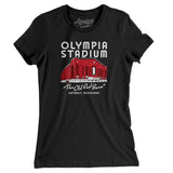 Detroit Olympia Stadium Women's T-Shirt-Allegiant Goods Co. Vintage Sports Apparel