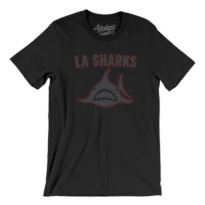 Los Angeles Sharks Hockey Men/Unisex T-Shirt-Black-Allegiant Goods Co. Vintage Sports Apparel