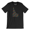 Idaho Pride State Men/Unisex T-Shirt-Black-Allegiant Goods Co. Vintage Sports Apparel