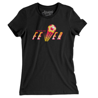 New York Fever Soccer Women's T-Shirt-Allegiant Goods Co. Vintage Sports Apparel