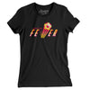 New York Fever Soccer Women's T-Shirt-Black-Allegiant Goods Co. Vintage Sports Apparel