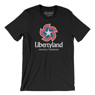 Libertyland Amusement Park Men/Unisex T-Shirt-Black-Allegiant Goods Co. Vintage Sports Apparel