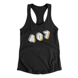 Orlando 407 Area Code Women's Racerback Tank-Allegiant Goods Co. Vintage Sports Apparel