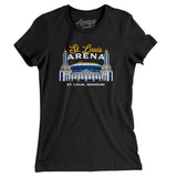 St. Louis Arena Women's T-Shirt-Allegiant Goods Co. Vintage Sports Apparel