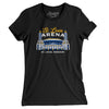 St. Louis Arena Women's T-Shirt-Black-Allegiant Goods Co. Vintage Sports Apparel