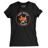 Forth Worth Texans Hockey Women's T-Shirt-Allegiant Goods Co. Vintage Sports Apparel