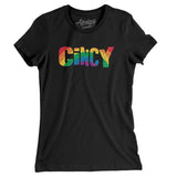 Cincinnati Ohio Pride Women's T-Shirt-Allegiant Goods Co. Vintage Sports Apparel