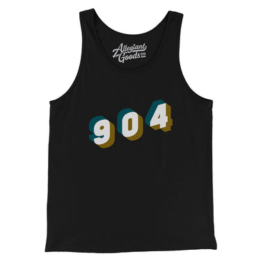 Jacksonville 904 Area Code Men/Unisex Tank Top-Allegiant Goods Co. Vintage Sports Apparel