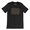 Colorado Pride State Men/Unisex T-Shirt-Black-Allegiant Goods Co. Vintage Sports Apparel