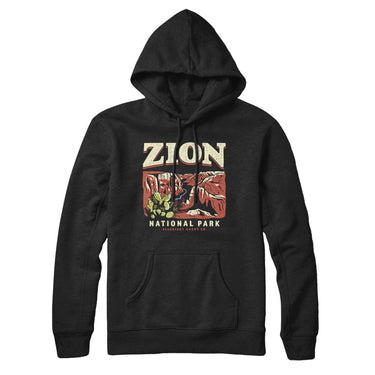 Zion National Park Hoodie-Allegiant Goods Co. Vintage Sports Apparel