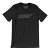 Tennessee Pride State Men/Unisex T-Shirt-Black-Allegiant Goods Co. Vintage Sports Apparel