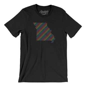 Missouri Pride State Men/Unisex T-Shirt-Allegiant Goods Co. Vintage Sports Apparel