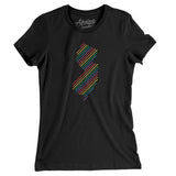 New Jersey Pride State Women's T-Shirt-Allegiant Goods Co. Vintage Sports Apparel