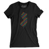 New Jersey Pride State Women's T-Shirt-Black-Allegiant Goods Co. Vintage Sports Apparel