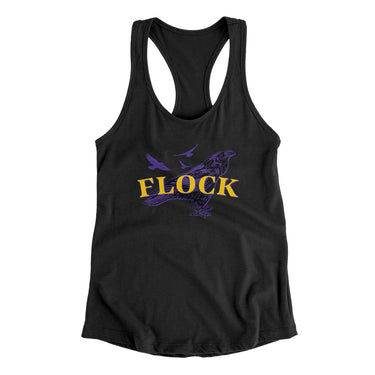 FLOCK Women's Racerback Tank-Allegiant Goods Co. Vintage Sports Apparel