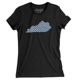 Kentucky Checkerboard Women's T-Shirt-Allegiant Goods Co. Vintage Sports Apparel