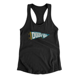 DUUUVAL Women's Racerback Tank-Allegiant Goods Co. Vintage Sports Apparel