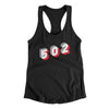 Louisville 502 Area Code Women's Racerback Tank-Black-Allegiant Goods Co. Vintage Sports Apparel