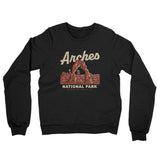 Arches National Park Midweight Crewneck Sweatshirt-Allegiant Goods Co. Vintage Sports Apparel