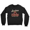 Arches National Park Midweight Crewneck Sweatshirt-Black-Allegiant Goods Co. Vintage Sports Apparel
