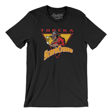 Topeka Scarecrows Hockey Men/Unisex T-Shirt-Allegiant Goods Co. Vintage Sports Apparel