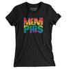 Memphis Tennessee Pride Women's T-Shirt-Black-Allegiant Goods Co. Vintage Sports Apparel