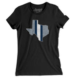 Texas Helmet Stripes Women's T-Shirt-Allegiant Goods Co. Vintage Sports Apparel