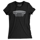 Detroit Silverdome Women's T-Shirt-Allegiant Goods Co. Vintage Sports Apparel