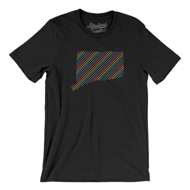 Connecticut Pride State Men/Unisex T-Shirt-Allegiant Goods Co. Vintage Sports Apparel