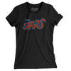 Utah Stars Basketball Women's T-Shirt-Black-Allegiant Goods Co. Vintage Sports Apparel