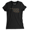 Oklahoma Pride State Women's T-Shirt-Black-Allegiant Goods Co. Vintage Sports Apparel