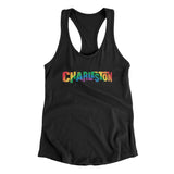 Charleston South Carolina Pride Women's Racerback Tank-Allegiant Goods Co. Vintage Sports Apparel