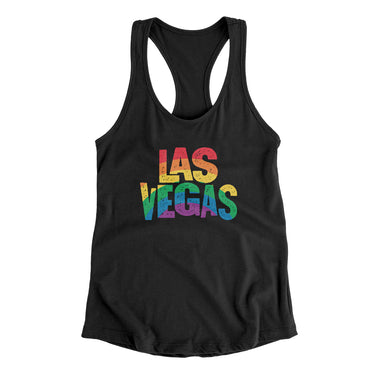 Las Vegas Nevada Pride Women's Racerback Tank-Allegiant Goods Co. Vintage Sports Apparel