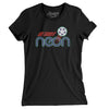 Detroit Neon Soccer Women's T-Shirt-Black-Allegiant Goods Co. Vintage Sports Apparel