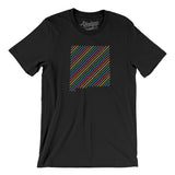 New Mexico Pride State Men/Unisex T-Shirt-Black-Allegiant Goods Co. Vintage Sports Apparel
