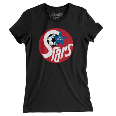 St. Louis Stars Soccer Women's T-Shirt-Allegiant Goods Co. Vintage Sports Apparel