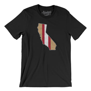 California Helmet Stripes Men/Unisex T-Shirt-Allegiant Goods Co. Vintage Sports Apparel