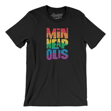 Minneapolis Minnesota Pride Men/Unisex T-Shirt-Allegiant Goods Co. Vintage Sports Apparel