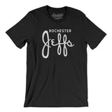 Rochester Jeffs Football Men/Unisex T-Shirt-Allegiant Goods Co. Vintage Sports Apparel