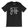 Rochester Jeffs Football Men/Unisex T-Shirt-Black-Allegiant Goods Co. Vintage Sports Apparel