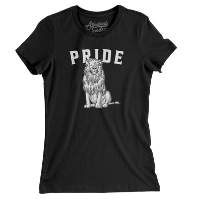 PRIDE Women's T-Shirt-Black-Allegiant Goods Co. Vintage Sports Apparel