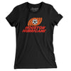 Houston Hurricane Soccer Women's T-Shirt-Black-Allegiant Goods Co. Vintage Sports Apparel
