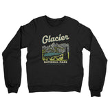Glacier National Park Midweight Crewneck Sweatshirt-Allegiant Goods Co. Vintage Sports Apparel