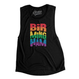 Birmingham Alabama Pride Women's Flowey Scoopneck Muscle Tank-Allegiant Goods Co. Vintage Sports Apparel