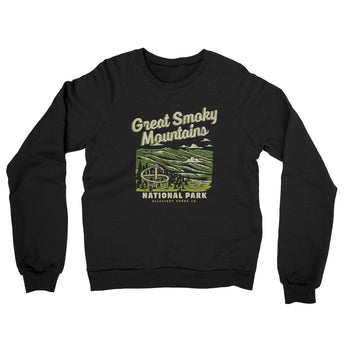 Great Smoky Mountains National Park Midweight Crewneck Sweatshirt-Allegiant Goods Co. Vintage Sports Apparel
